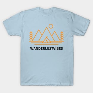 Wanderlust Vibes, Solo Traveling T-Shirt